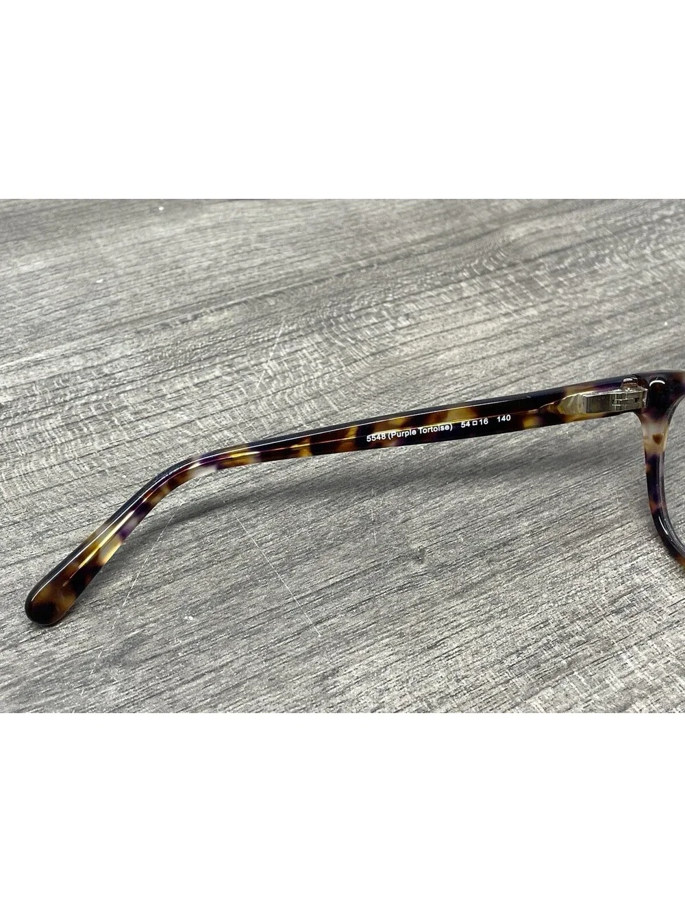 Coach HC 6103 5548 Eyeglasses Purple Tortoise 54[]16-140 Authentic Frames Only
